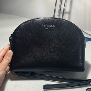 Kate Spade Black Leather Shoulder Bag